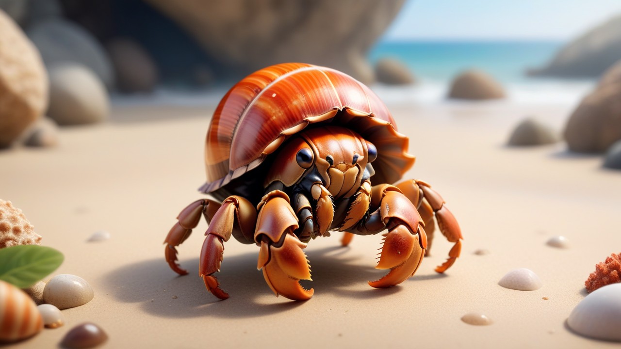 Chibbi-Art Chibi Hermit Crabs Ocean-Gaze