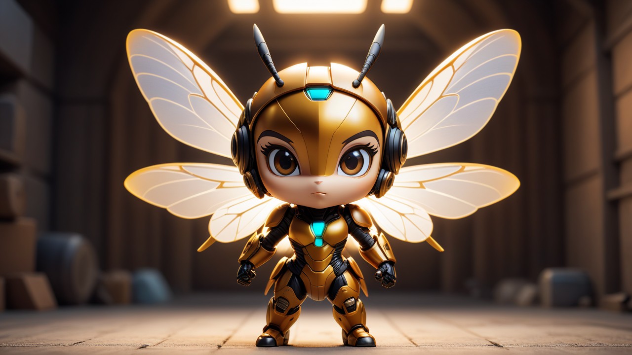 Chibbi-Art Chibi Hornet Meets the Viewer