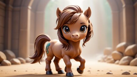 Chibbi-Art Gallant Gaze: A Chibi Artists Enchanting Simplicity