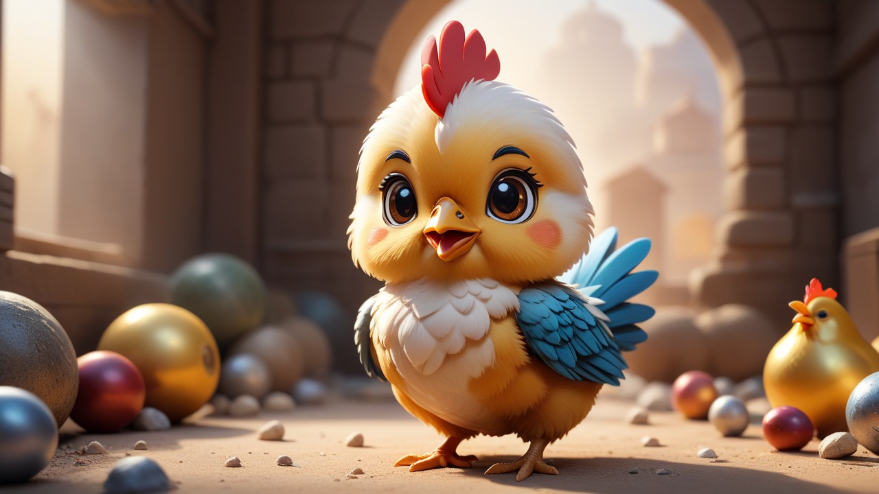 Chibbi-Art Chibi Houdan Chicken: Captivating a Glimpse