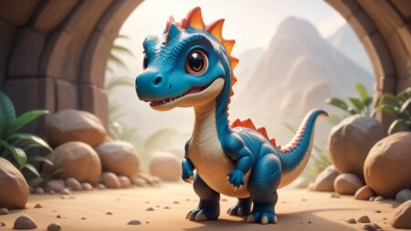 Chibbi-Art Hovasaurus Chibi: A Stunning Artwork by a Gifted Artist