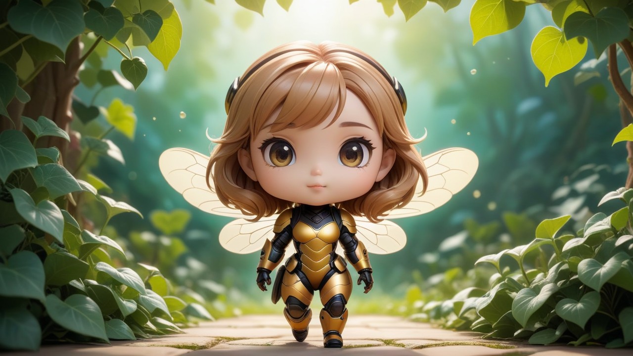 Chibbi-Art Chibi Ivy Bee: A Cute and Charismatic Peek