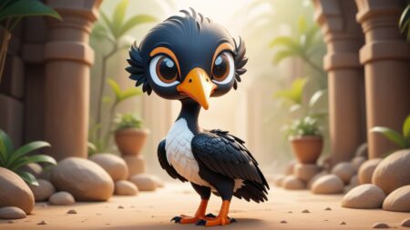 Chibbi-Art Jabiru Chibi: A Bold Artistic Statement