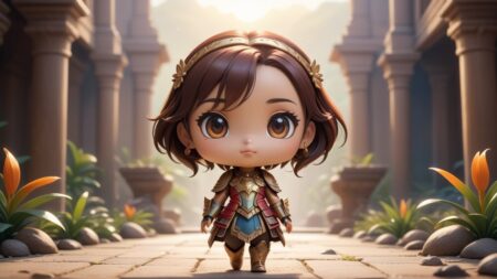 Chibbi-Art Chibi Jacana Gaze