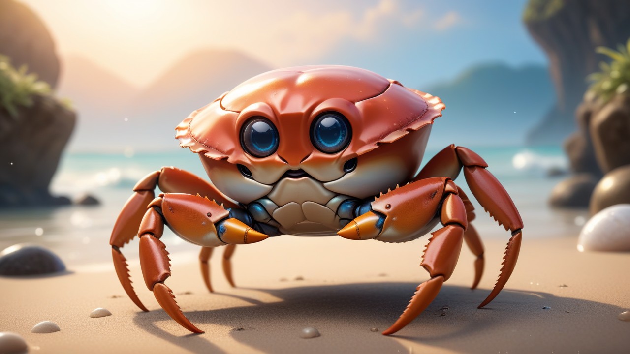 Chibbi-Art Crab Chibi Art: Jonahs Captivating Gaze