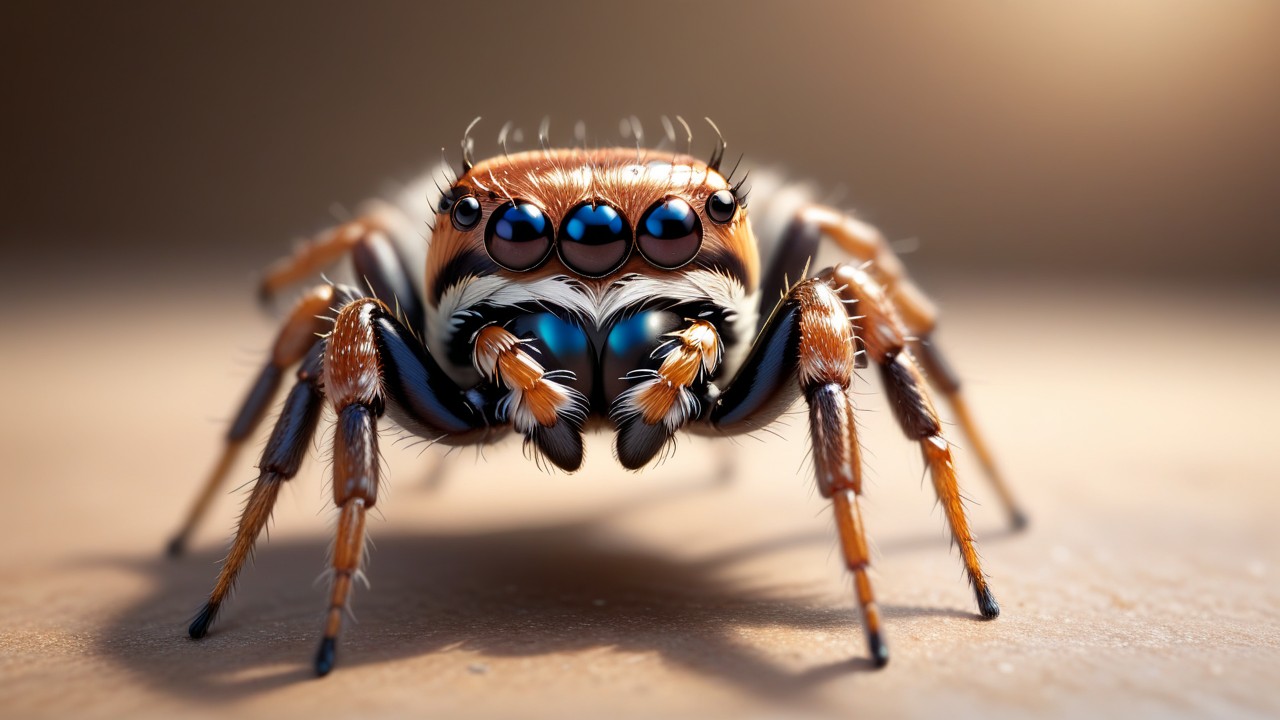 Chibbi-Art Spider Sprinter: Cute Chibi Captivation