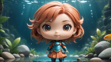 Chibbi-Art Keta Chibi Art: Salmon Viewers Invitation