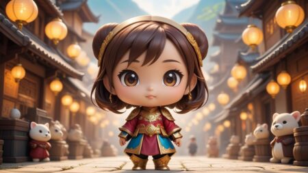 Chibbi-Art Enchanting Khao Manee: An Artful Gaze.