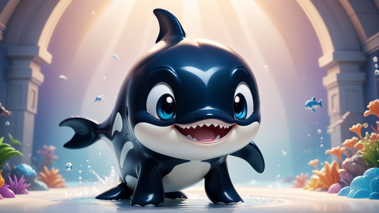 Chibbi-Art Chibi Orca Masterpiece: A Spectacle of Empathy