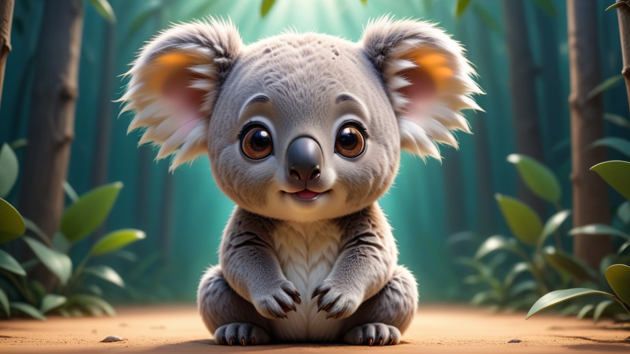 Chibbi-Art Koala Chibi: A Glimpse into Cuteness