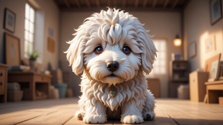 Chibbi-Art Chibi Komondor: A Glimpse into Elegance