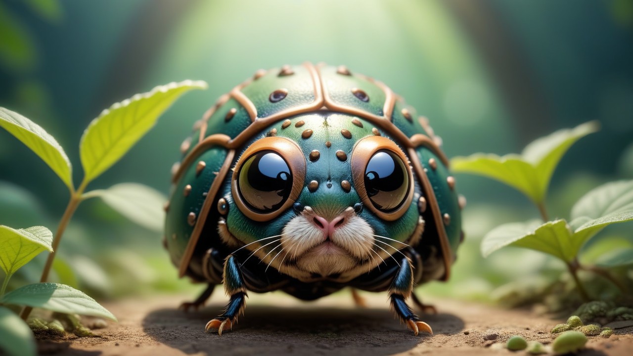 Chibbi-Art Kudzu Bug Chibi: A Visual Elegance