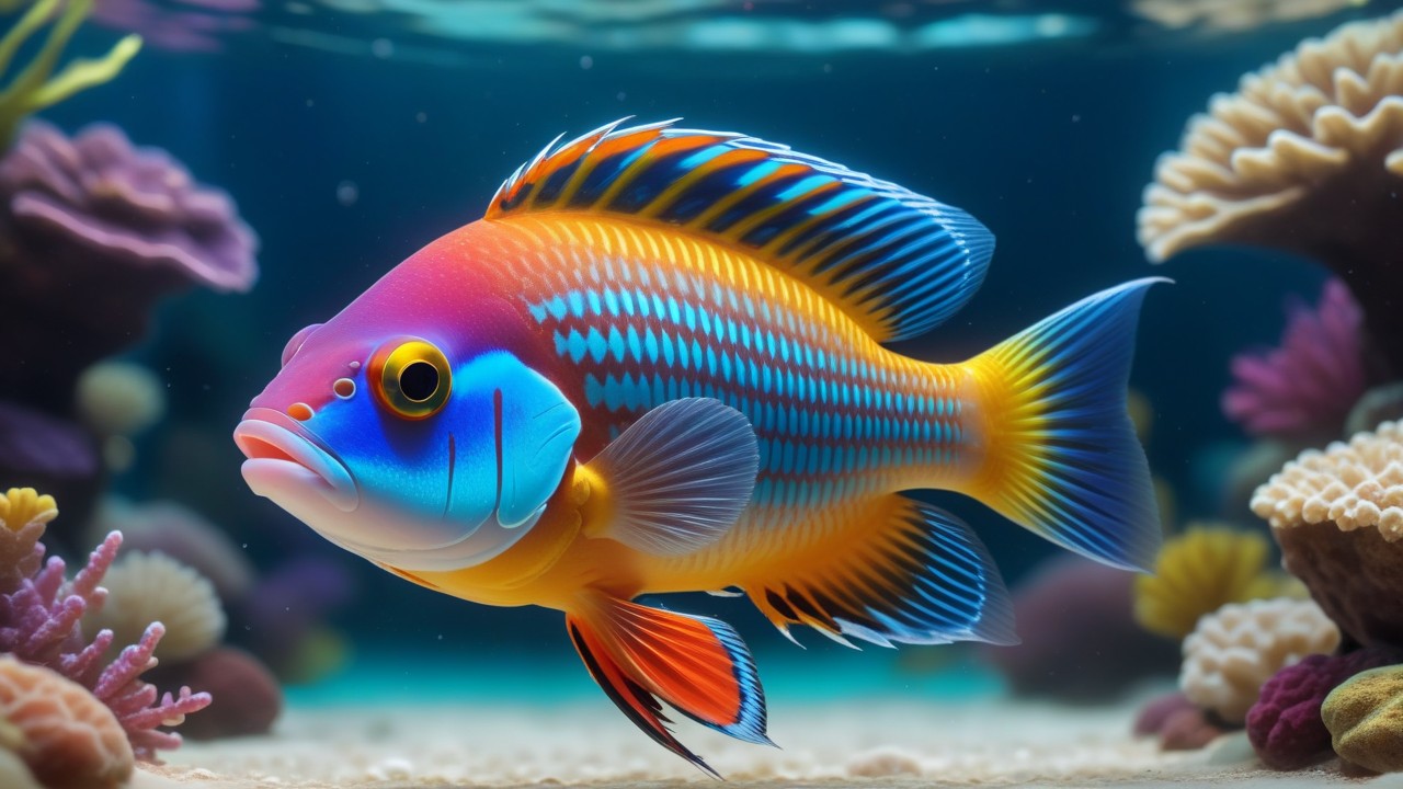 Chibbi-Art Fairy Wrasse Chibi: A Mesmerizing Ode to Underwater Life