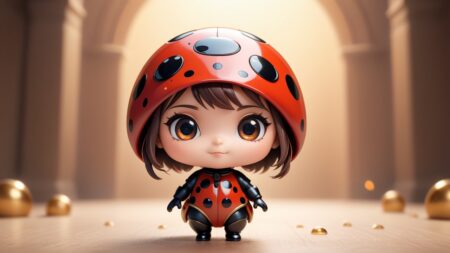 Chibbi-Art Ladybug Chibi: A Glimpse into Her World