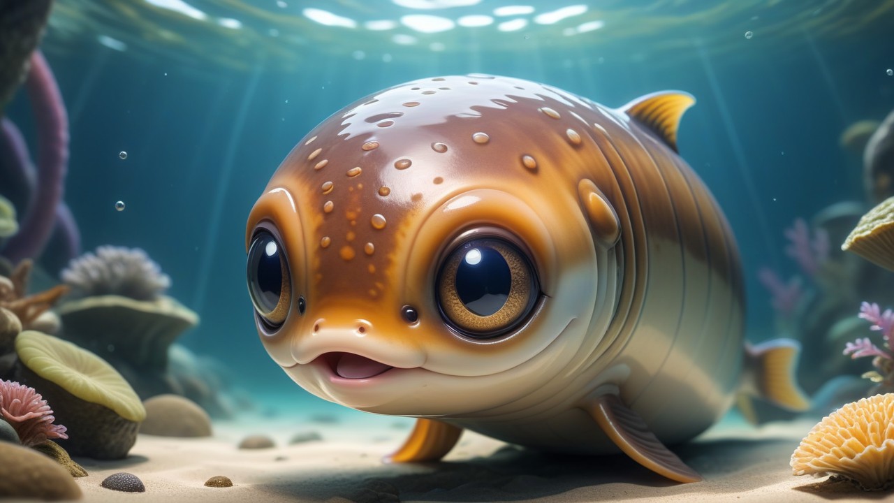 Chibbi-Art Lamprey Chibi: A Glimpse into Underwater Art