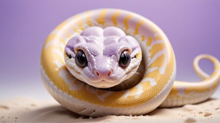 Chibbi-Art Lavender Albi Python: Chibi Encounter
