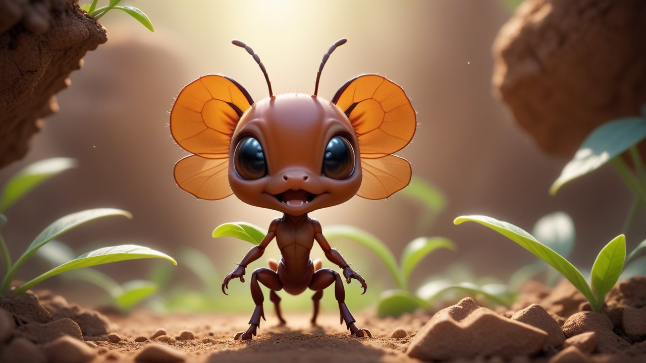 Chibbi-Art Leafcutter Ants: A Chibi Art Charm