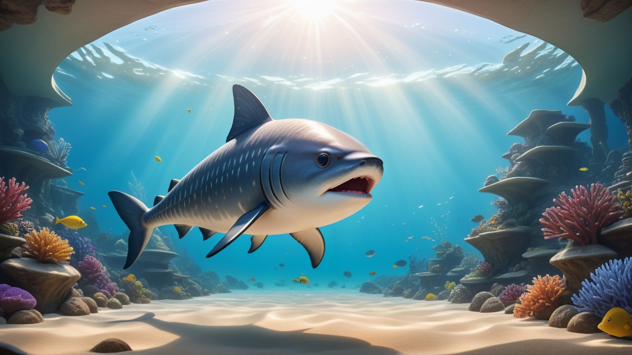 Chibbi-Art Chibi Leedsichthys: An Ode to the Giant Fish