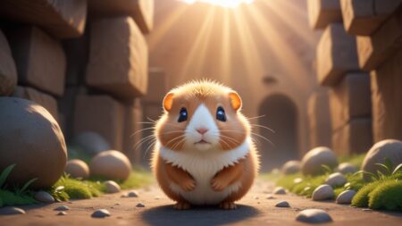 Chibbi-Art Lemming Chibi: A Glimpse into Whimsical Eyes