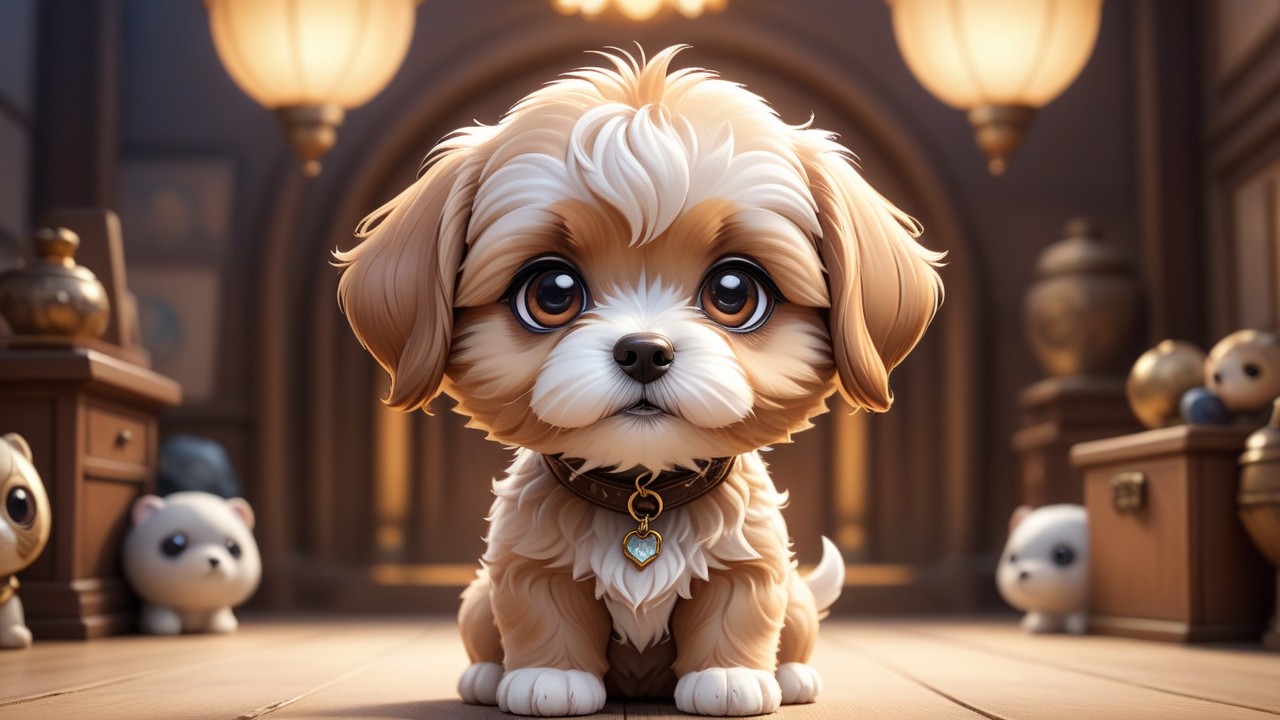 Chibbi-Art Lhasapoo Chibi: A Pooch’s Perspective