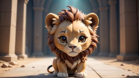 Chibbi-Art Lions Gaze: A Chibi Art Inspiration