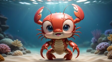 Chibbi-Art Chibi Lobster in Focus