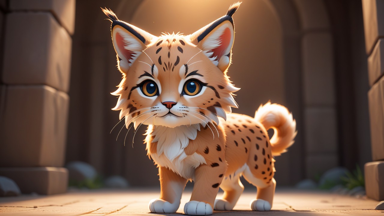 Chibbi-Art Lynx Chibi: A Glimpse into Enchanting Perspective