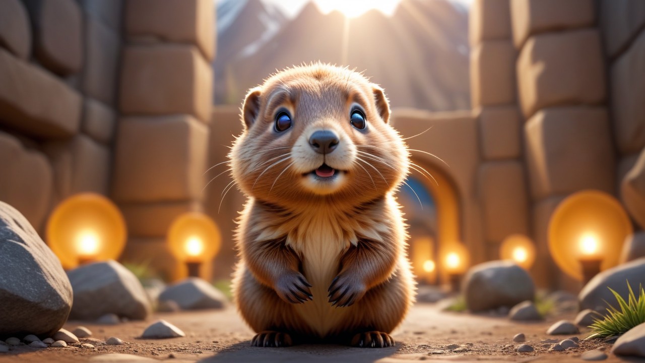 Chibbi-Art Marmot Chibi: A Whimsical Glimpse