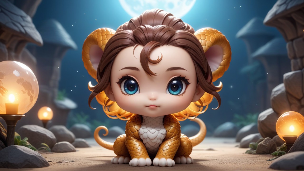 Chibbi-Art Enchanting Chibi Moonglow Boa