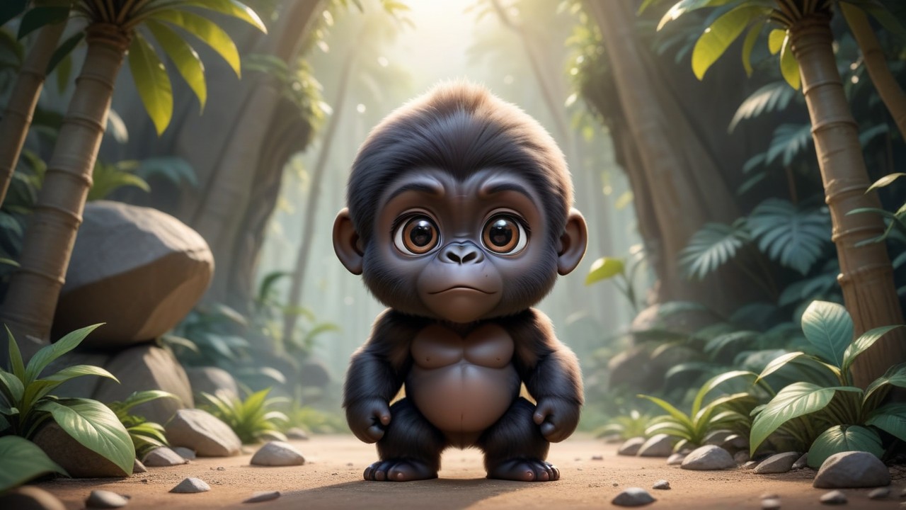 Chibbi-Art Gorilla Glance: Chibi Style Meet and Greet