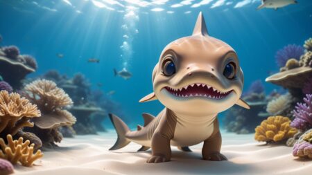 Chibbi-Art Chibi Nurse Sharks Staring Encounter