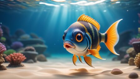 Chibbi-Art Chibi Oscar Fish View