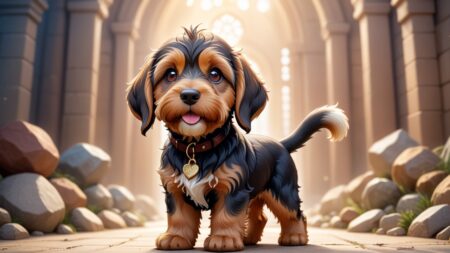 Chibbi-Art Chibi Otterhound Art: Whimsical Vision Captivating Audience