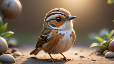 Chibbi-Art Ovenbird Chibi: A Glimpse into Charming Wildlife