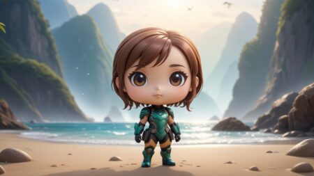 Chibbi-Art Chibi Tick Sunset View