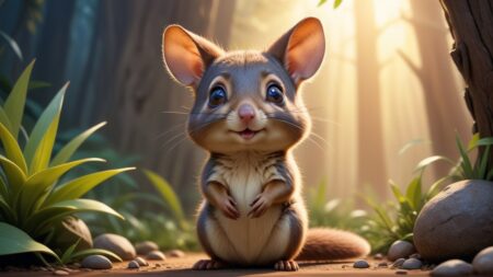 Chibbi-Art Pademelon Chibi: A Captivating Vignette in Chibi Art