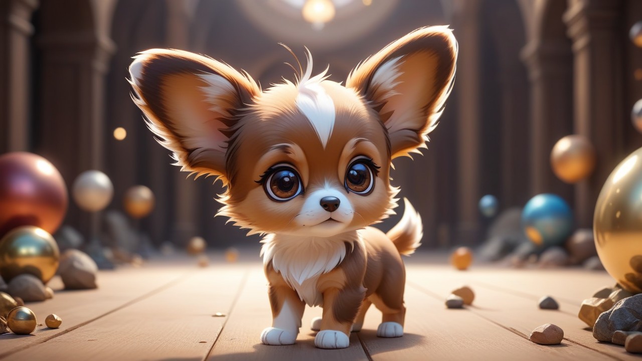 Chibbi-Art Whimsical Chibi Papillon