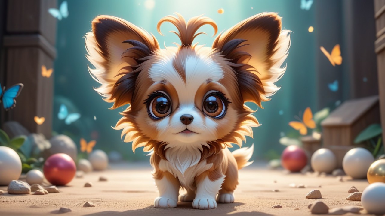 Chibbi-Art Enchanting Chibi Papillon