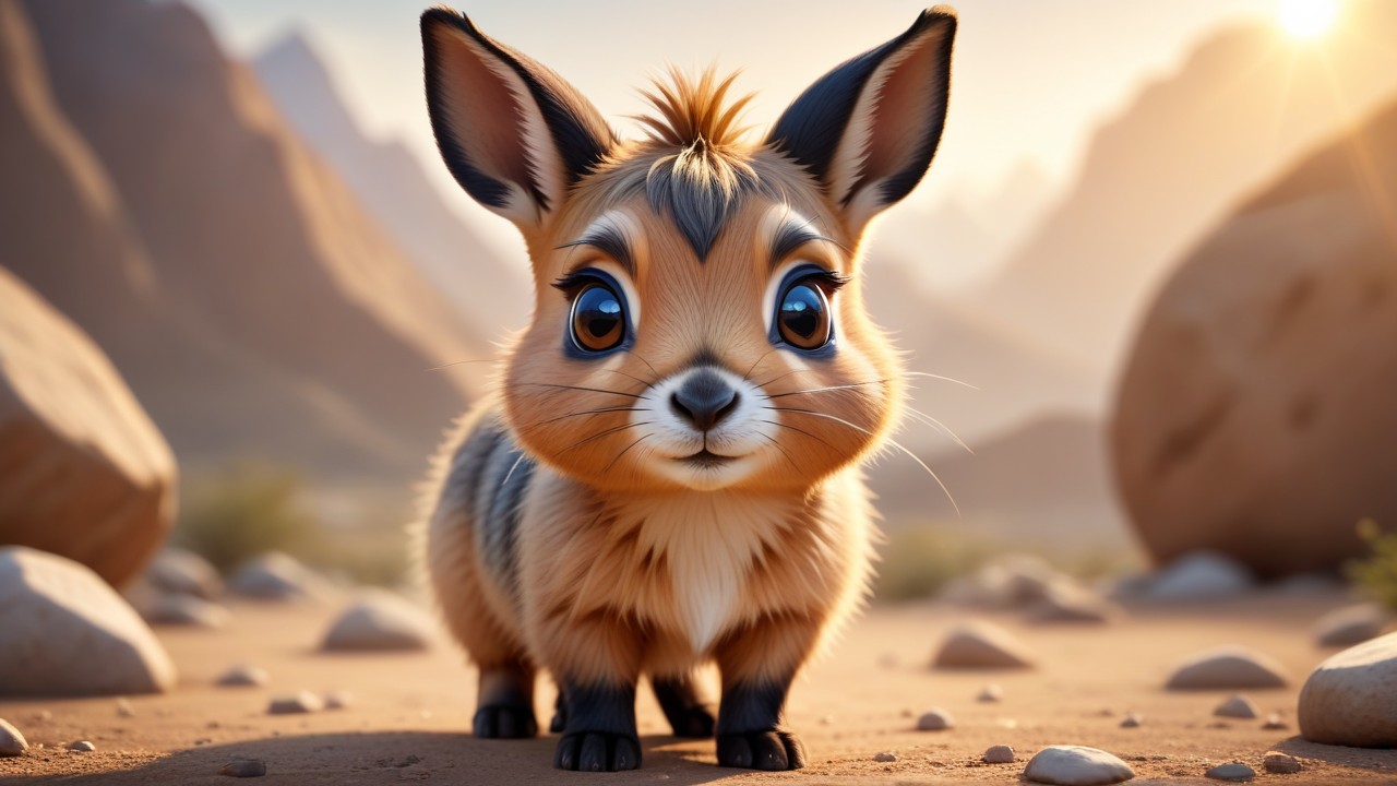 Chibbi-Art Cute Cavy Chibi: Patagonian Artist Unveils Close-Up