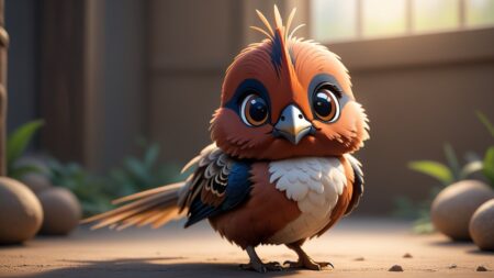 Chibbi-Art Pheasant Chibi: A Glimpse of Natural Beauty