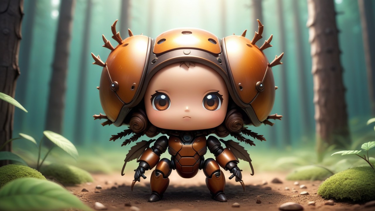 Chibbi-Art Chibi Pine Beetle: The Beetles Lament