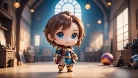 Chibbi-Art Chibi Pitskys Enchanting Gaze