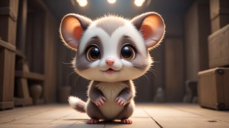 Chibbi-Art Possums Encounter: A Chibi Art Intrigue