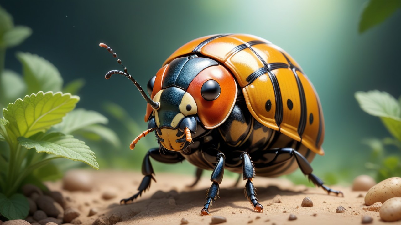 Chibbi-Art Potato Beetle Chibi View Art