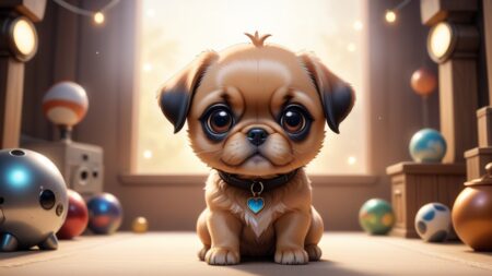 Chibbi-Art Pugapoo Chibi: A Peek into Their World