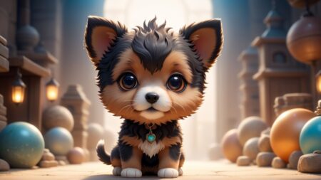 Chibbi-Art Chibi Pumi Embracing the Art World