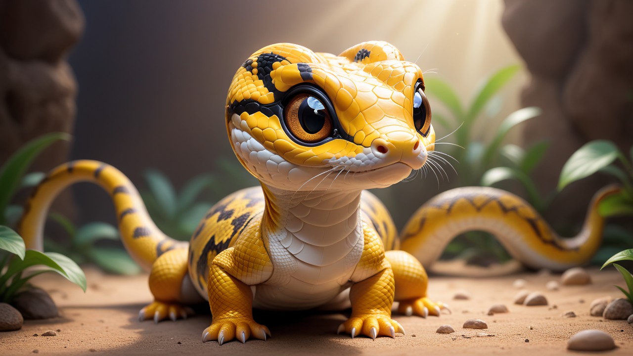 Chibbi-Art Pygmy Python Chibi: A Creative Vision