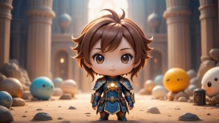 Chibbi-Art Pyrador Chibi: A Glimpse into a Whimsical World