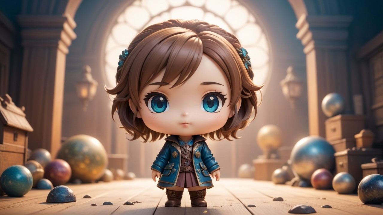 Chibbi-Art Ragamuffin Chibi: An Enchanting Gaze in the Artistic World