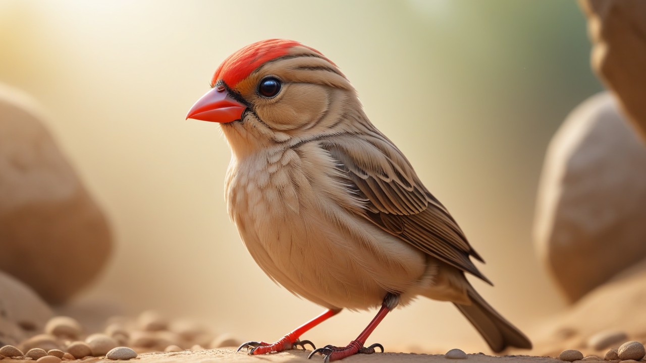 Chibbi-Art Red-billed Quelea Chibi Avian Profile